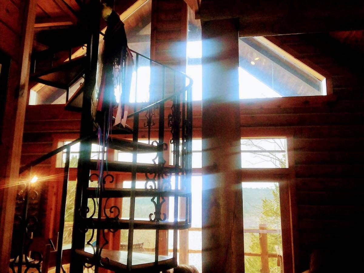 Cherokee Mountain Log Cabins Eureka Springs Eksteriør billede