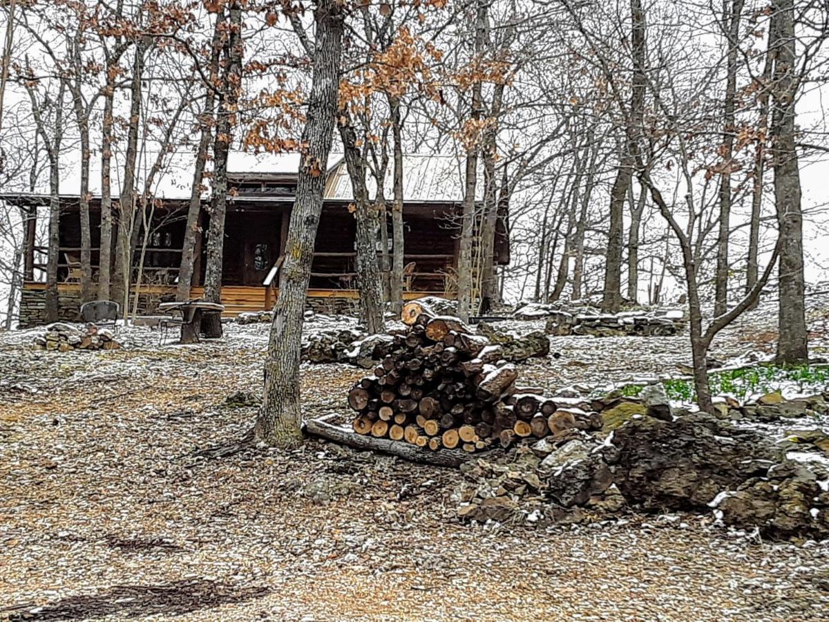 Cherokee Mountain Log Cabins Eureka Springs Eksteriør billede