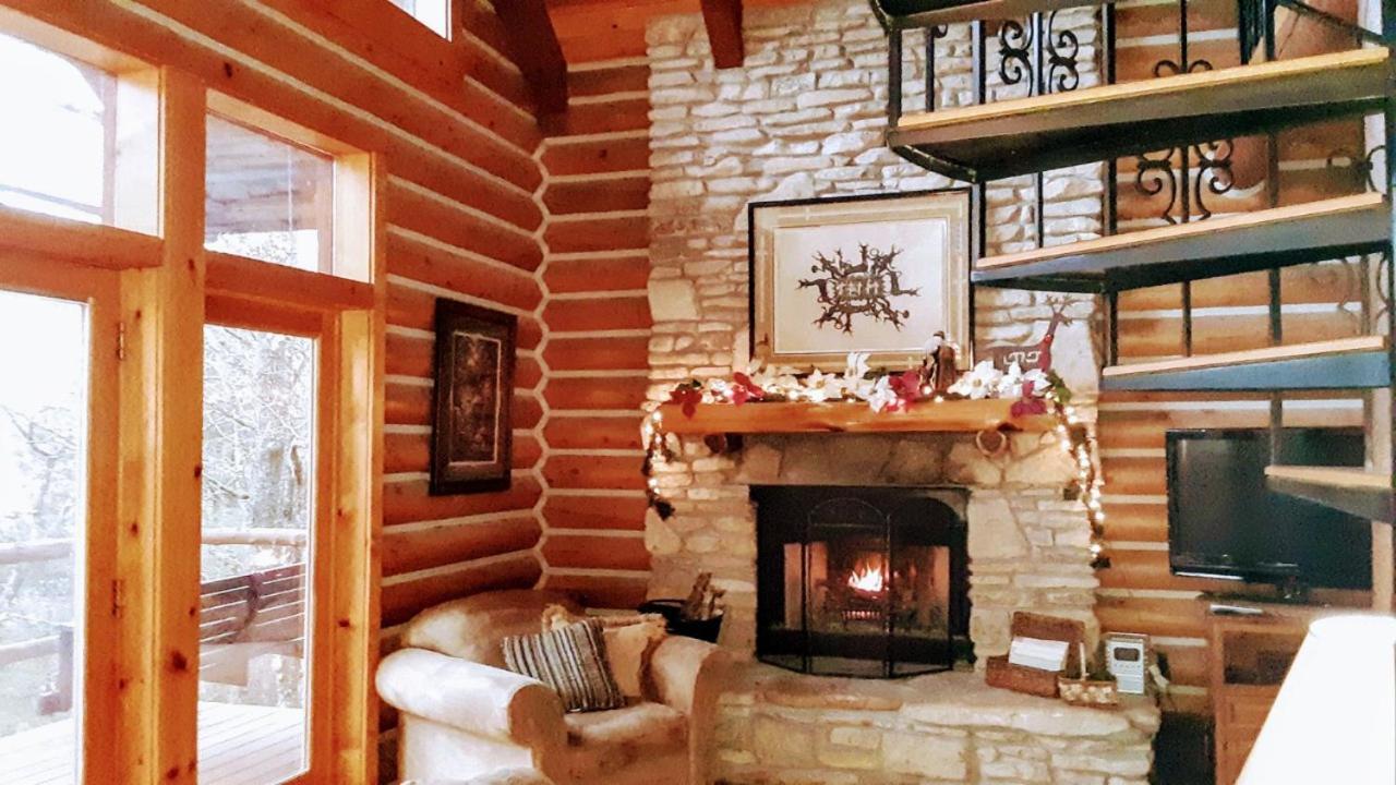 Cherokee Mountain Log Cabins Eureka Springs Eksteriør billede
